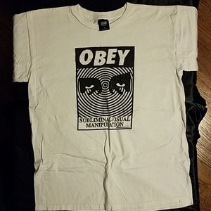 White Obey T-shirt